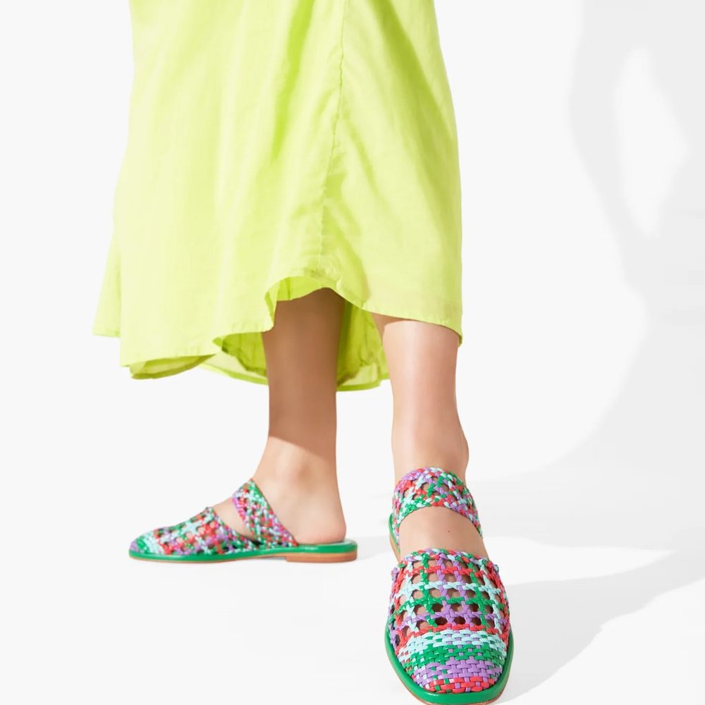 *Brand NEW* Charlotte Stone Rey Woven Flats